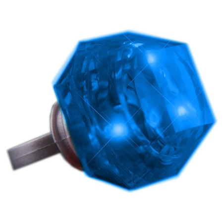 Endless Games Huge Gem Diamond Ring, Blue EN3342659